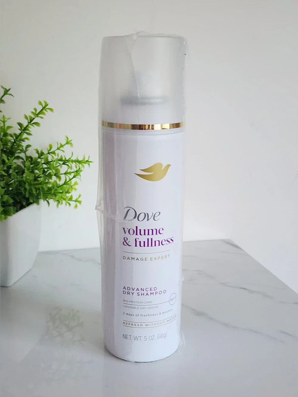 Dove Beauty Volume & Fullness Dry Shampoo - 5oz: Volumizing Paraben-Free Spray